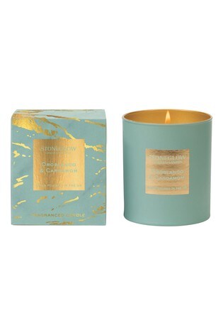 Stoneglow Clear Luna Oroblanco and Cardamom Tumbler Scented Candles