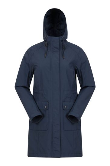 Womens waterproof top fishtail parka