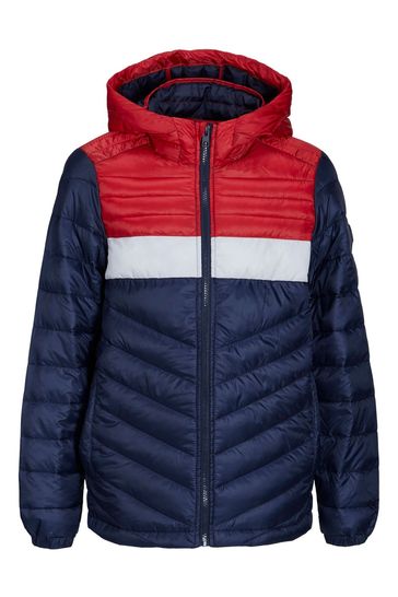 Blue and sales red jacket