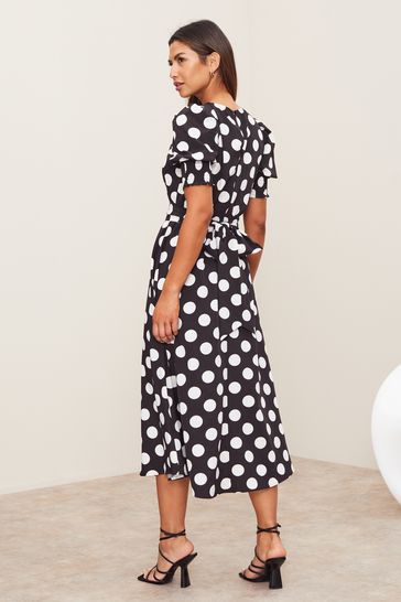 Next lipsy polka dot dress best sale