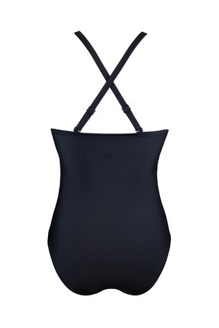 pour moi beach bound high neck swimsuit