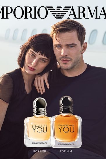 Because it's you armani for him store