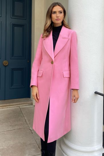 Pink lipsy coat outlet