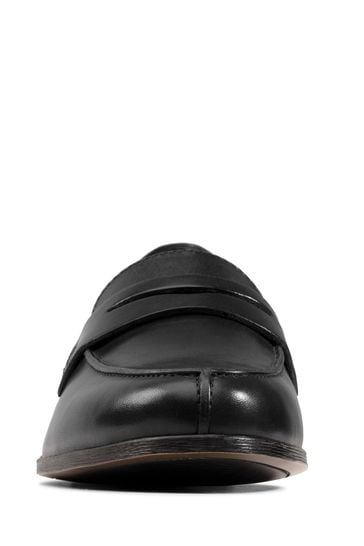 Clarks wide shop fit loafers