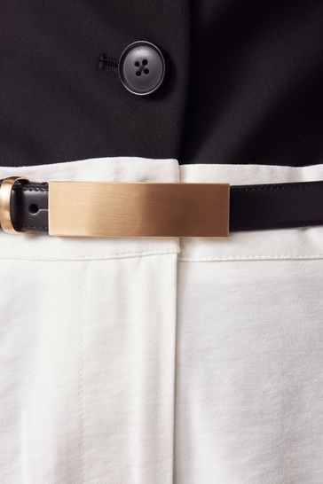 Plaque buckle outlet