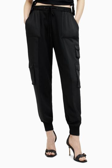 AllSaints Black Venus Joggers