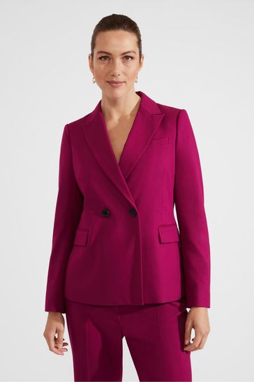 Buy Hobbs Purple Petite Nola Jacket from Next Bahrain