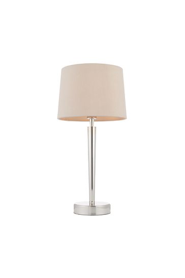 Gallery Home Silver Cyon Table Lamp