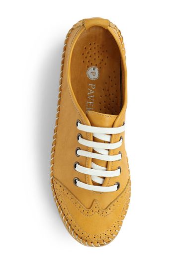 Ladies hotsell leather trainers