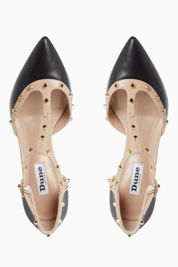 Dune studded shoes sale
