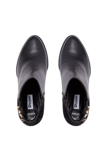 Dune black ankle best sale boots