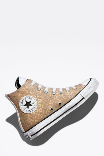 Converse All Star Glitter High Top Trainers