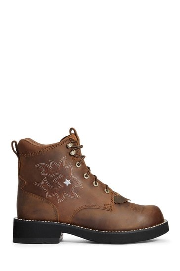 Ariat Brown Probaby Lacer Boots