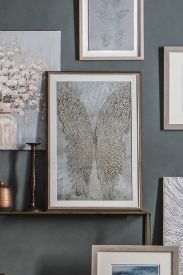 Gallery Home Gold Large Wings Framed Wall Art