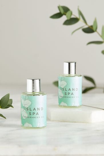 Set of 2 Island Spa Fragrance Oils 15ml