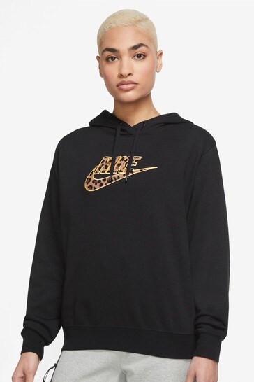 nike hoodie leopard