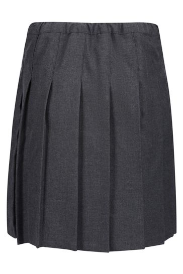 Buy Trutex Harrow Grey Junior Stitch Down Pleat Skirt from Next