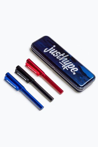 Hype. Blue Camo 3 Pens Tin Set