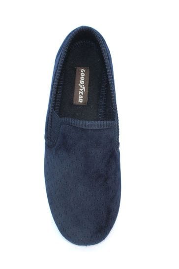 Goodyear Blue Tamar Blue Full Slip On Slippers