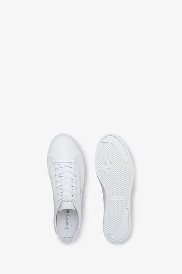 Buy Lacoste Mens White Gripshot Trainers from Next Ireland