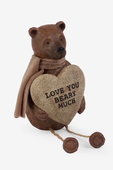 Buy With Love Dangly Leg Bear Ornament from Next Luxembourg