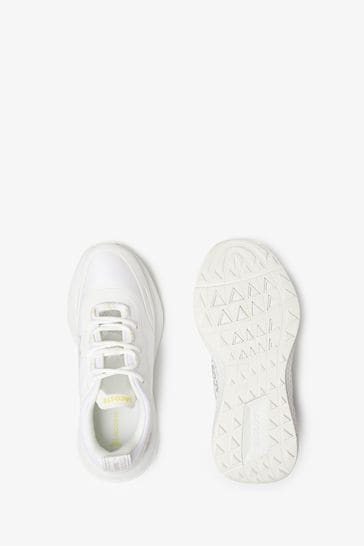 Lacoste womens eyyla discount caw trainers white