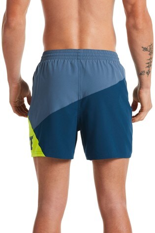 nike logo swim shorts