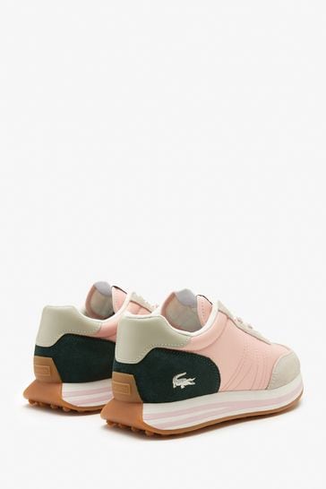 Lacoste womens sale trainers pink