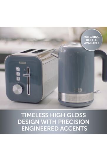 Breville grey kettle top and toaster
