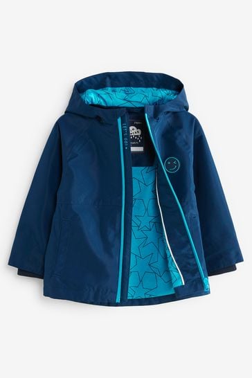 Buy Navy Blue Lightweight Waterproof Jacket 3mths 7yrs from Next Luxembourg