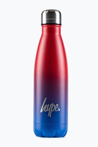 Hype. Red/Blue Gradient Powder Coated Metal Bottle