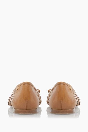 Dune tan flat shoes sales