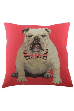 Evans Lichfield Multicolour Churchill Printed Polyester Filled Cushion