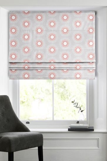 Red Sella Made To Measure Roman Blind