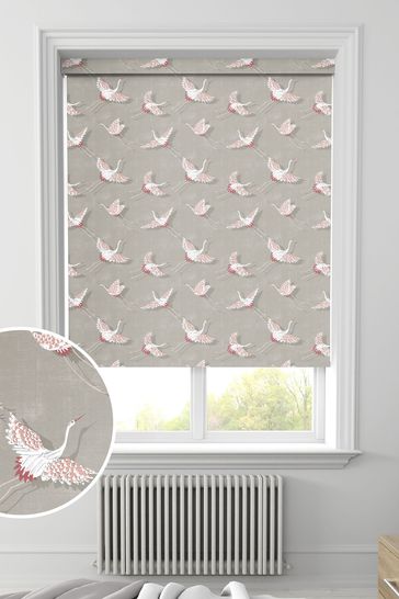 Red Sommer Made To Measure Roller Blind