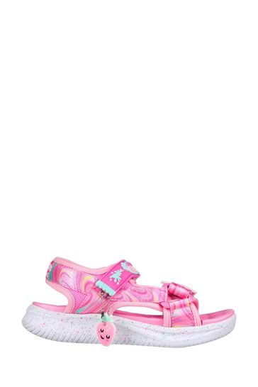 Skechers Pink Jumpsters Sandals