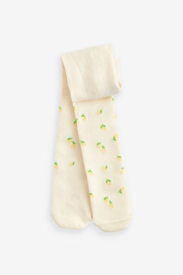 Cream baby tights hot sale