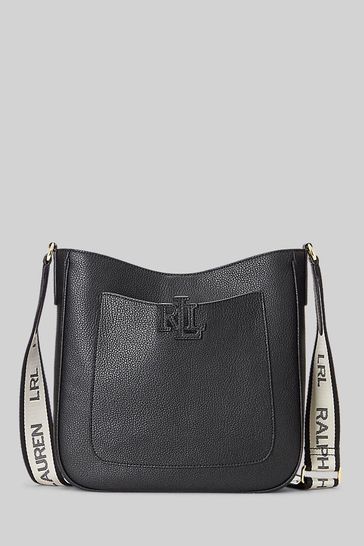 Lauren Ralph Lauren Cameryn Leather Logo Cross-Body Bag