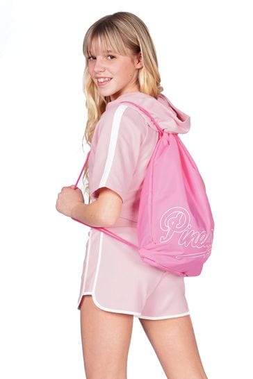 Pineapple Pink Drawstring Bag