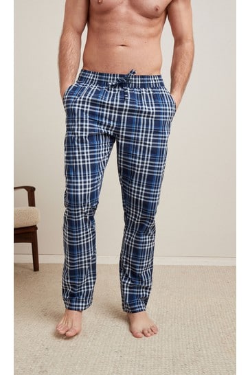 Herren Lounge Pyjama Schlafanzüge Set Nacht Kleidung Pj 2 Teile Neu Stile 