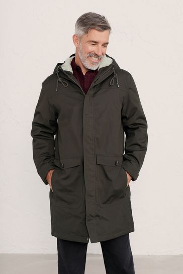 Seasalt Cornwall Green Tidesman Coat