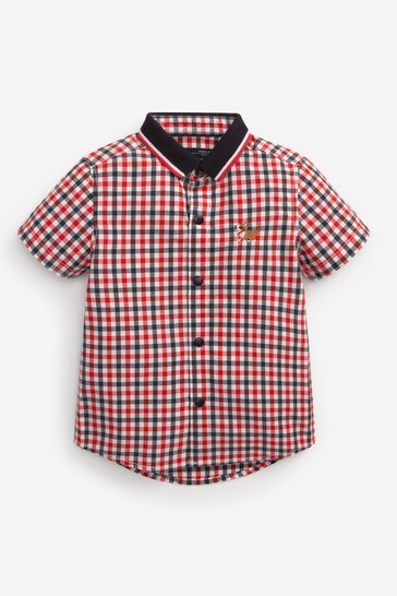 Red Gingham Check Shirt (3mths-7yrs)