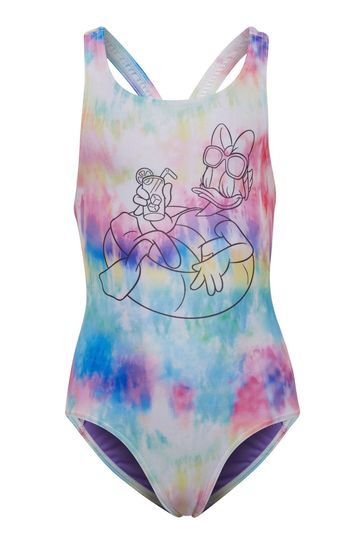 adidas Multi Disney Daisy Duck Girls Swimsuit