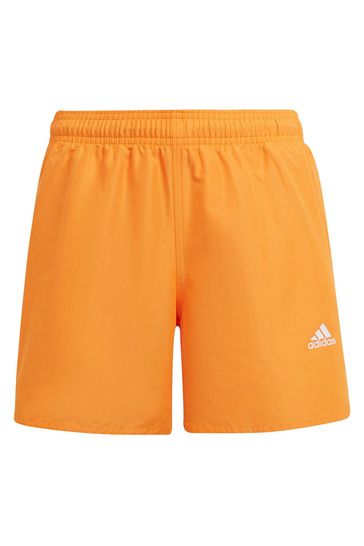 adidas Orange Badge Of Sports Swim Shorts