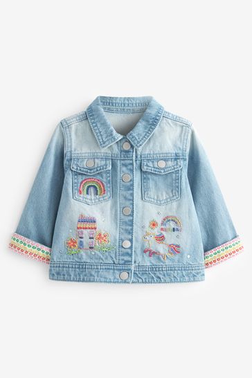 Next baby hotsell girl denim jacket