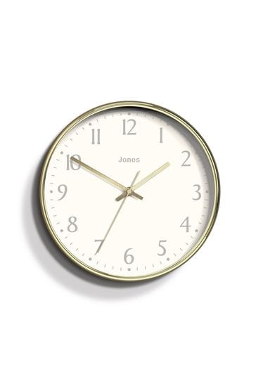Jones Clocks Gold Penny Wall Clock
