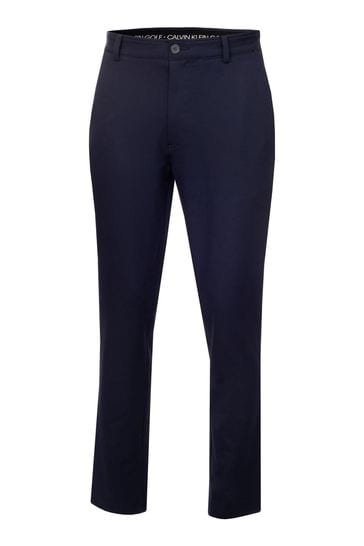 Calvin klein straight fit hotsell stretch pants