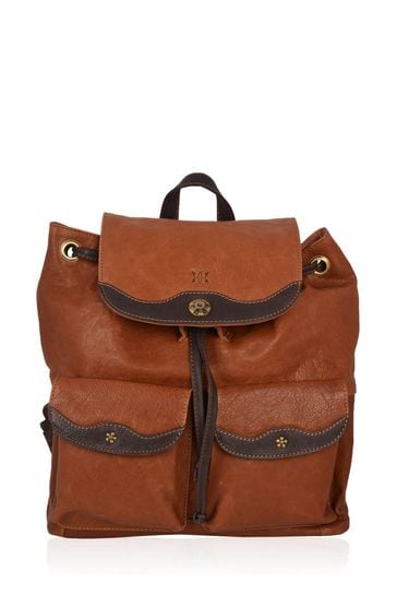 Lakeland Leather Hartsop Leather Backpack In Tan