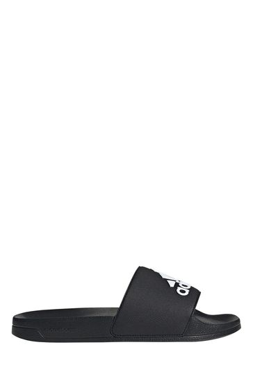 Adidas mens cloudfoam slides hot sale
