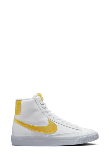 Nike White Mid Blazer Youth Trainers
